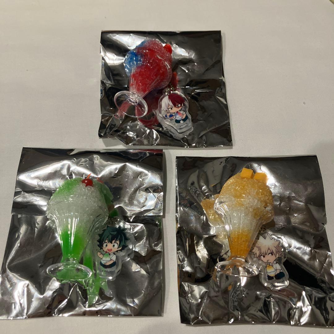 僕のヒーローアカデミア かき氷 キーホルダー トレーディング