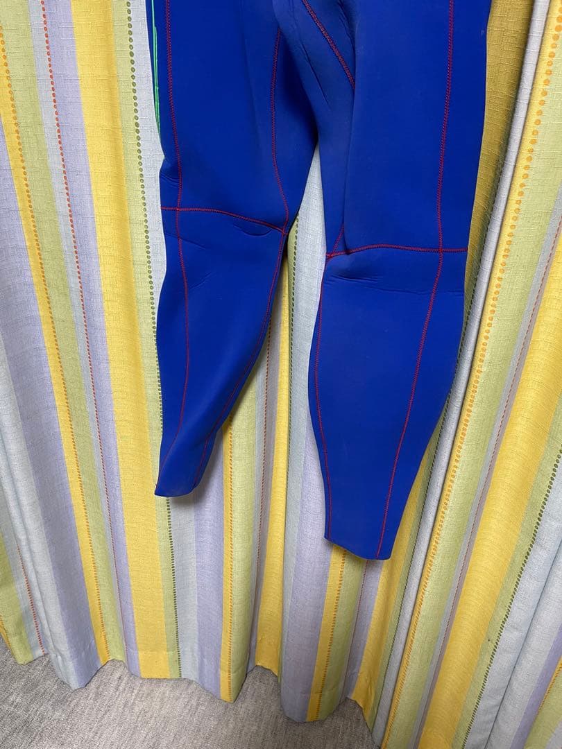 シーガルウェットスーツ　ブルー　サーフィン　 メンズ　伸縮性あります