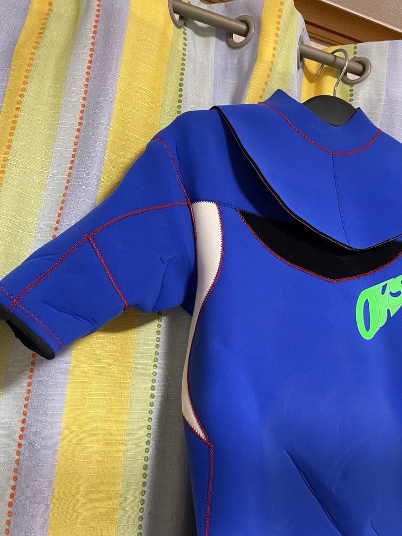 シーガルウェットスーツ　ブルー　サーフィン　 メンズ　伸縮性あります