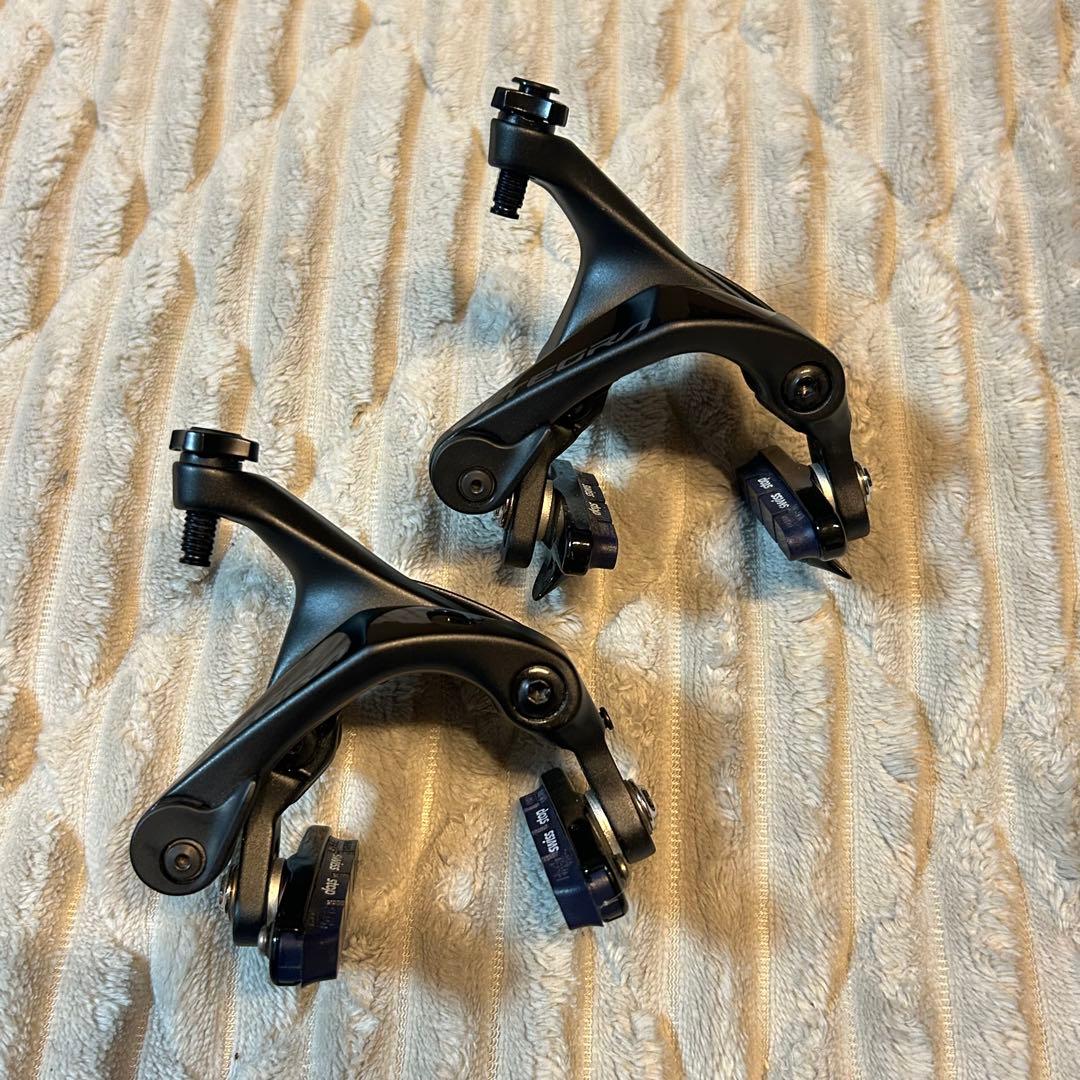 ②Shimano BR-R8100 ブレーキ前後セット 黒