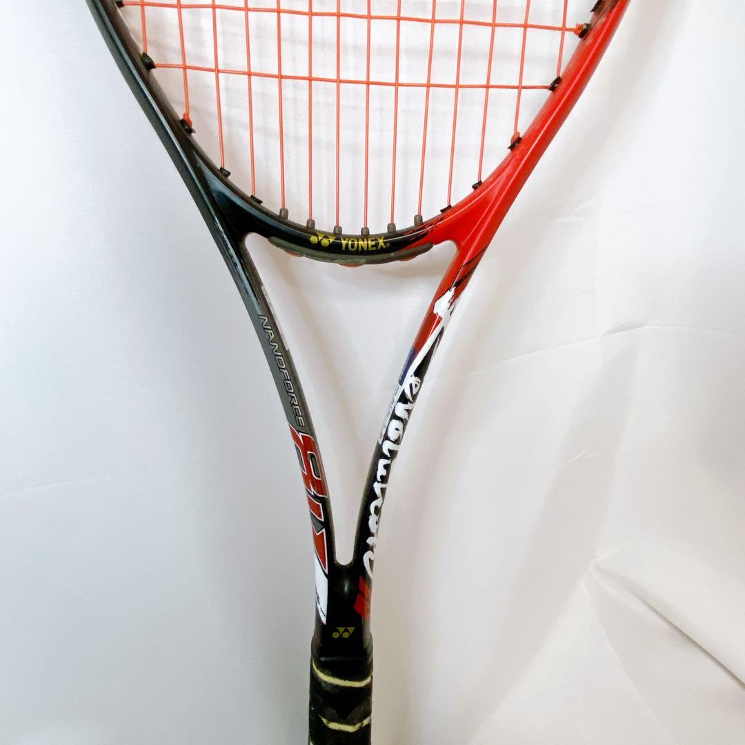 ヨネックス　NANOFORCE 8V REV ナノフォース8Vレブ　UL1 赤黒