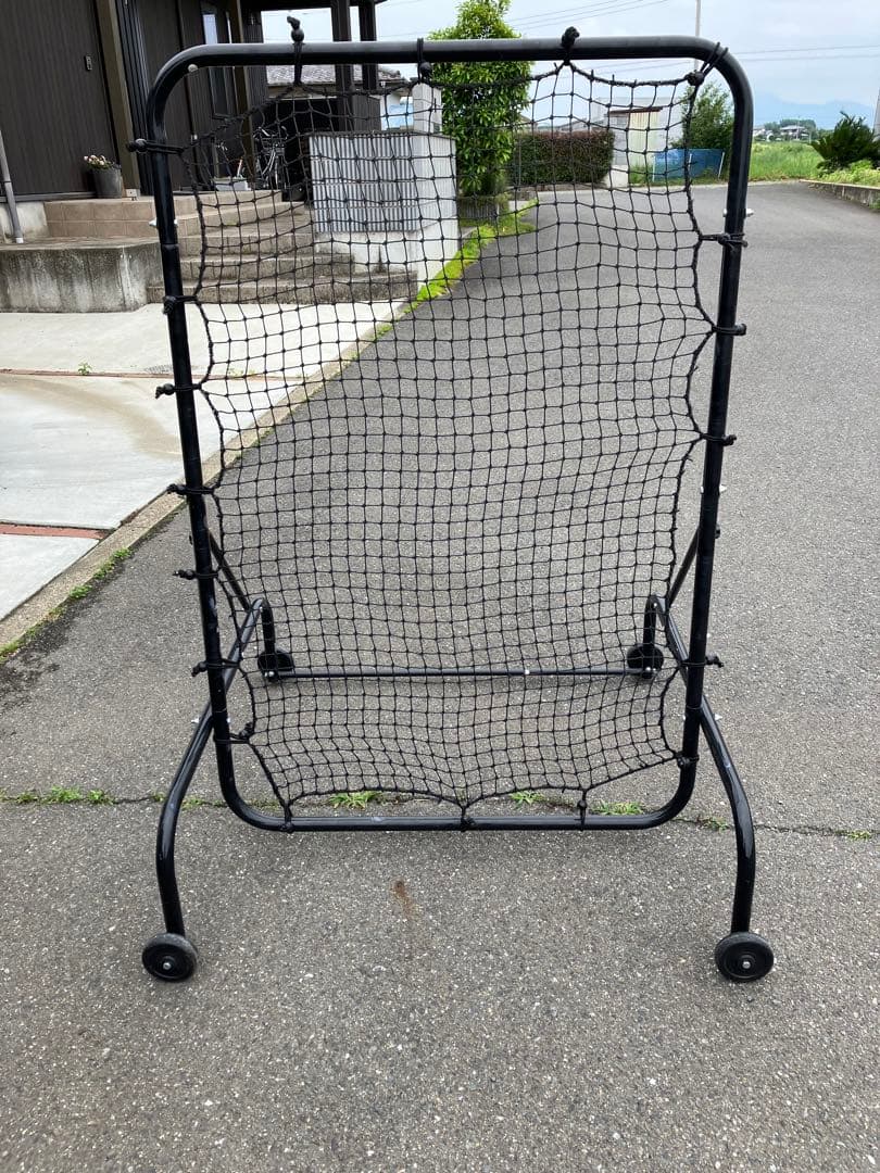 引き取りのみ　群馬県前橋市　移動式フィールディングネット　野球　壁当て