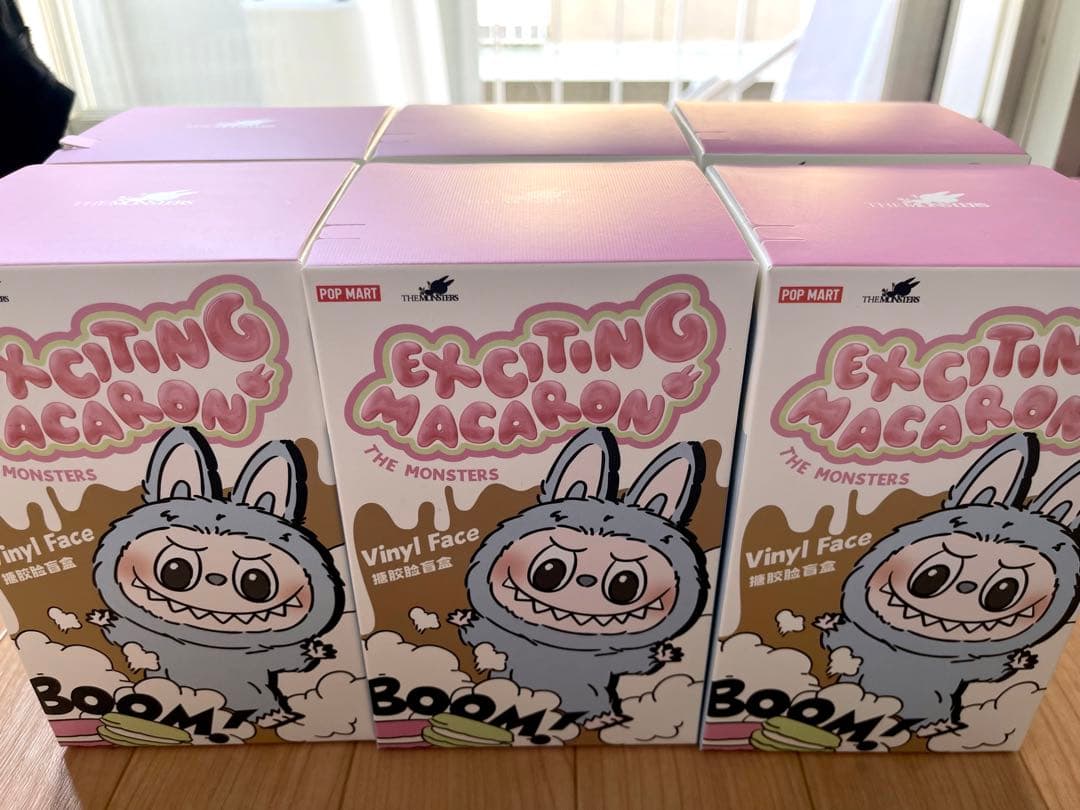 POPMART LABUBU THE MONSTERS マカロンぬいぐるみ6点