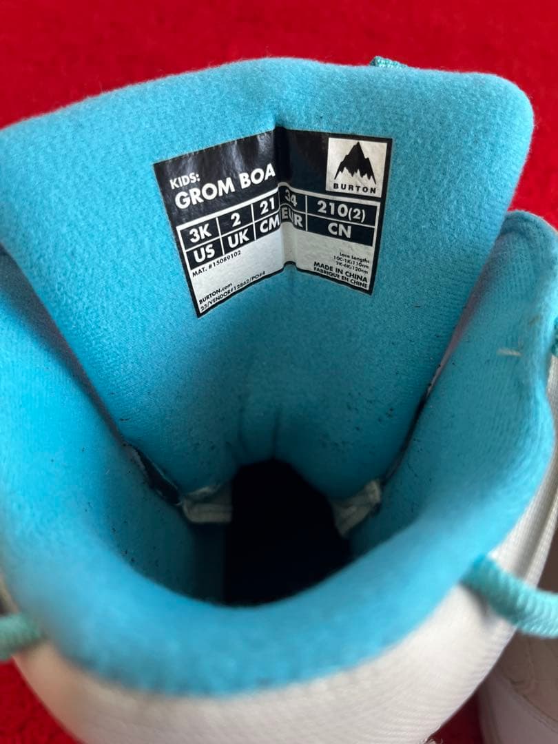 BURTON 子ども用スノーボードブーツ21cm