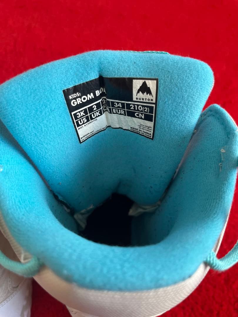 BURTON 子ども用スノーボードブーツ21cm