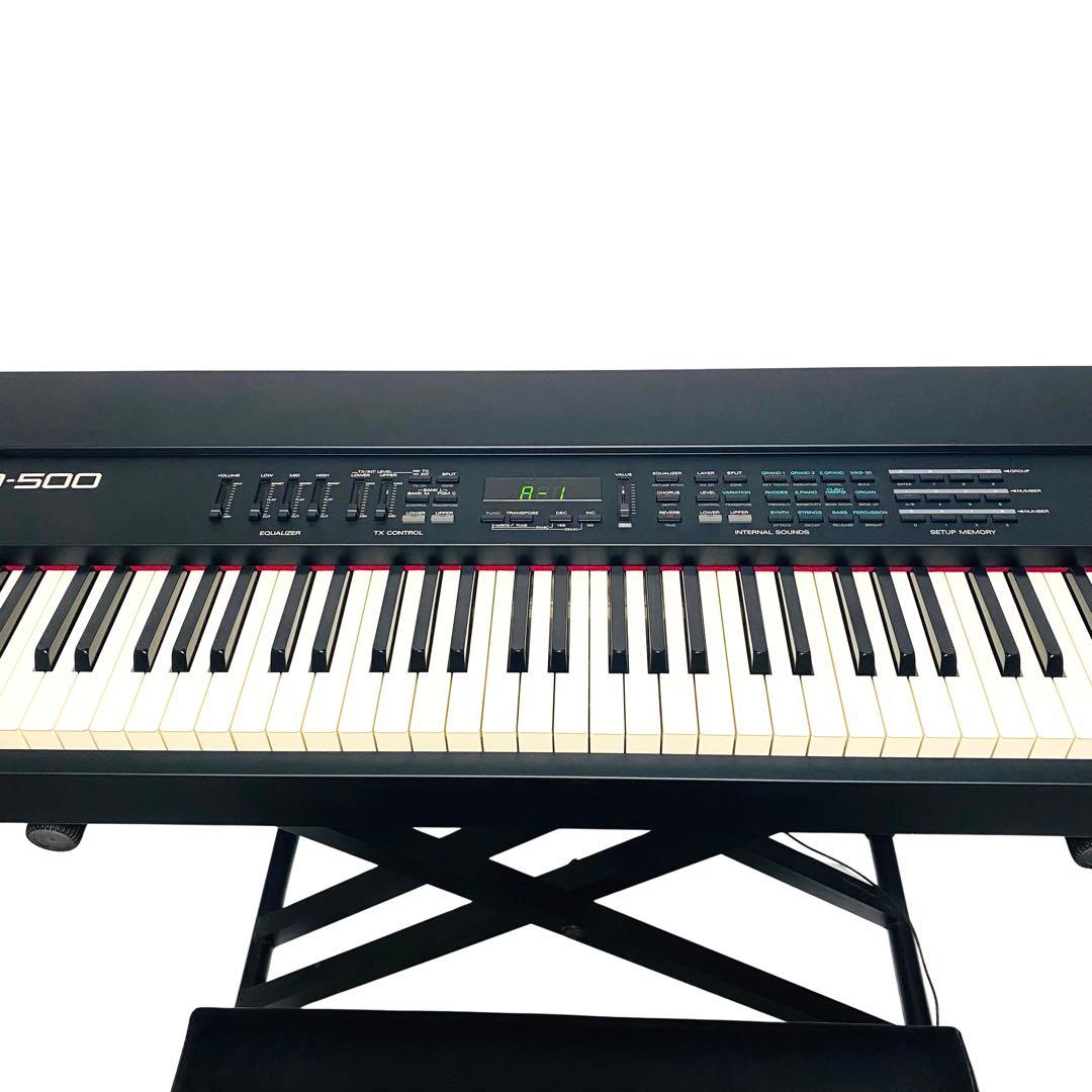 希少完動品 ROLAND RD-500 スタンドペダル ピアノ シンセサイザー