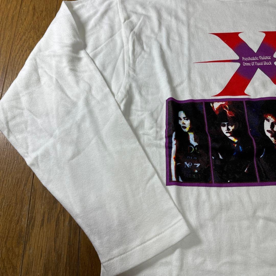 x japan 破滅に向かって ロングTシャツ