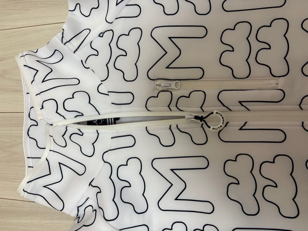 新品未使用【ムータマリン】ボンディングパーカ/フード取り外し可能/サイズ6（L）