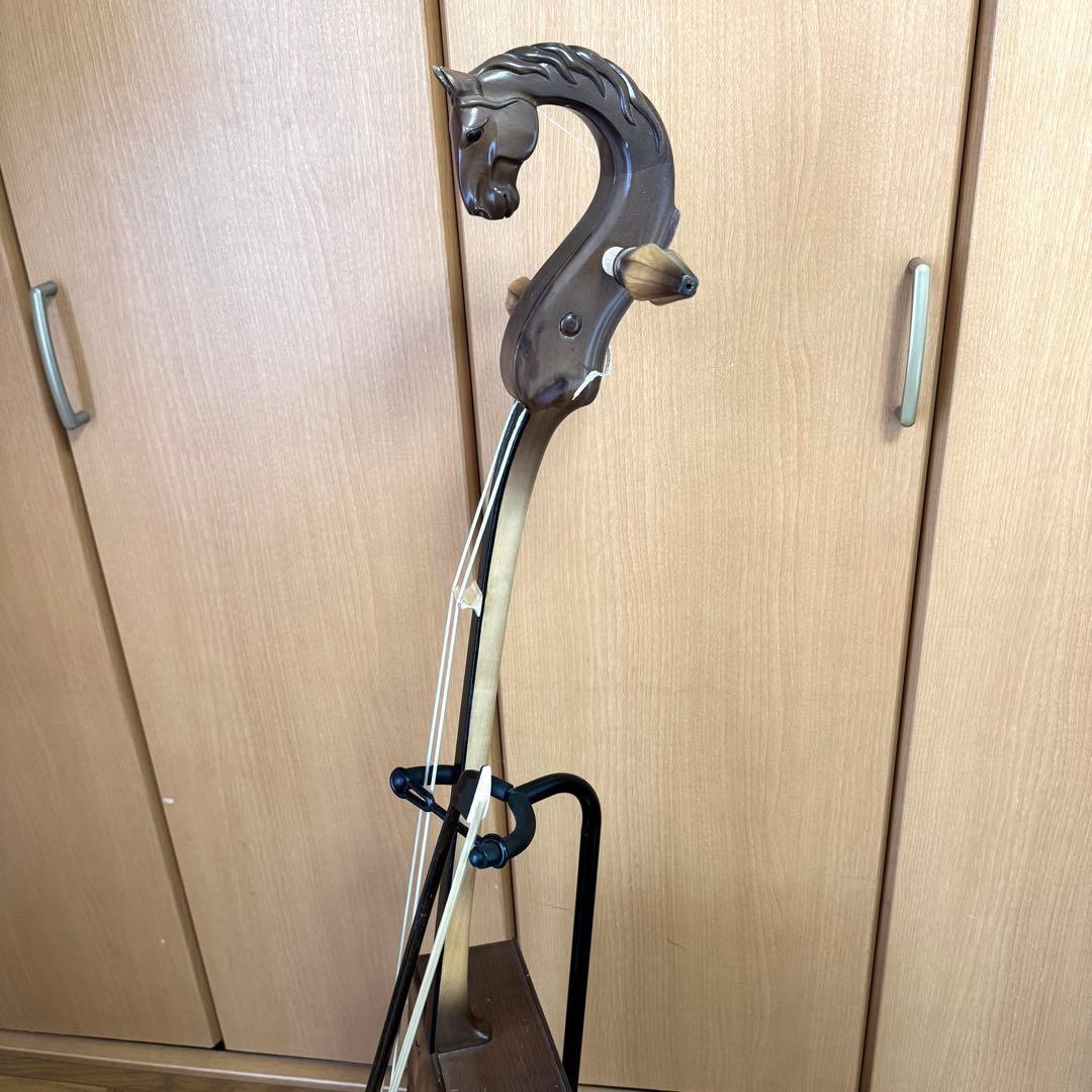 【希少】馬頭琴　モンゴル　民族楽器