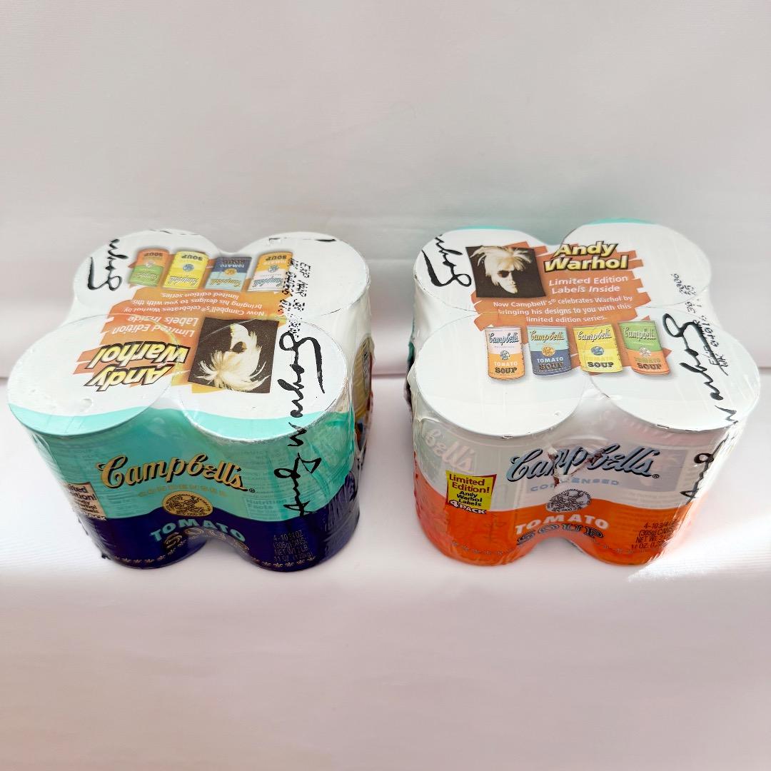 【激レア】アンディ・ウォーホルラベル｜キャンベルスープ限定版4缶パック
