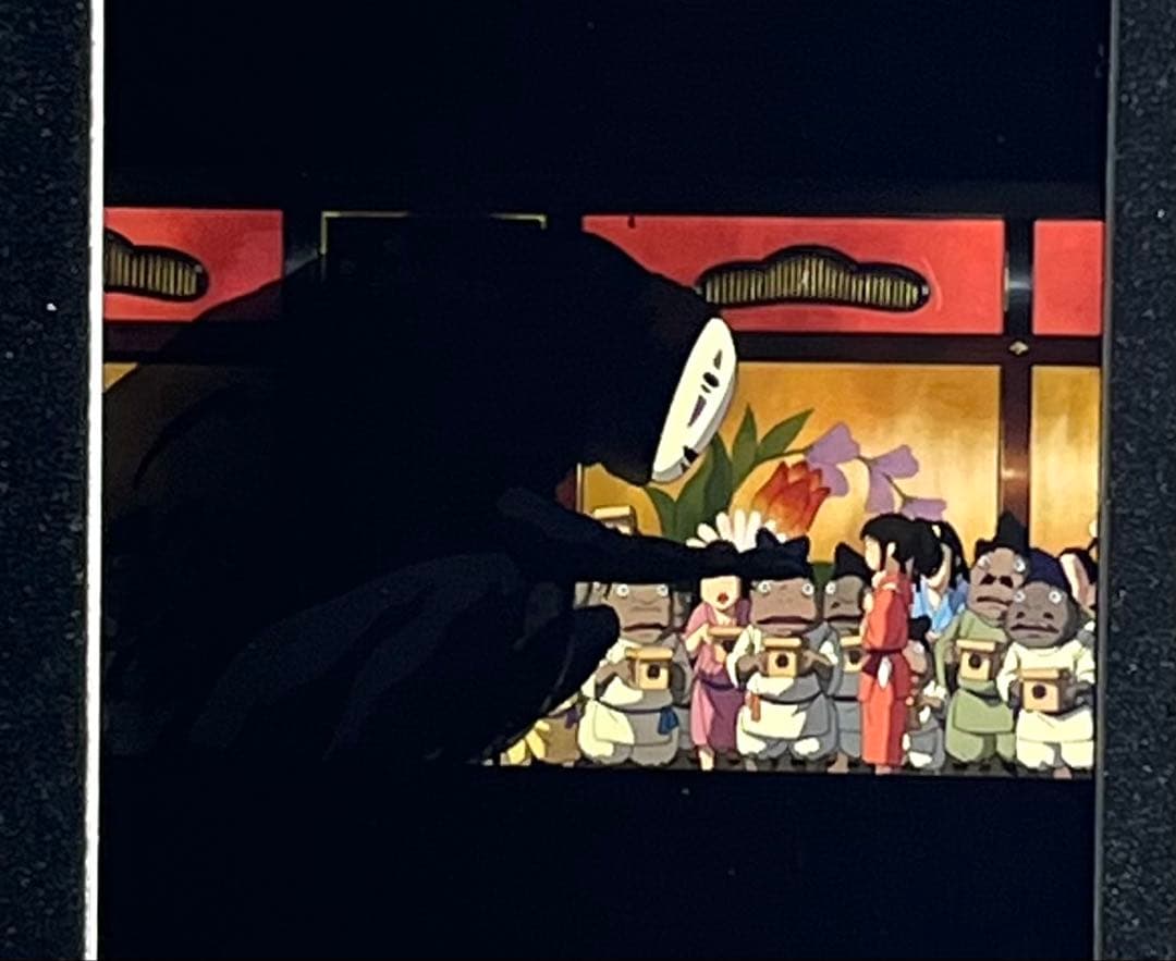 95千と千尋の神隠し　カオナシ　ジブリ美術館　フィルム　チケット　入場券