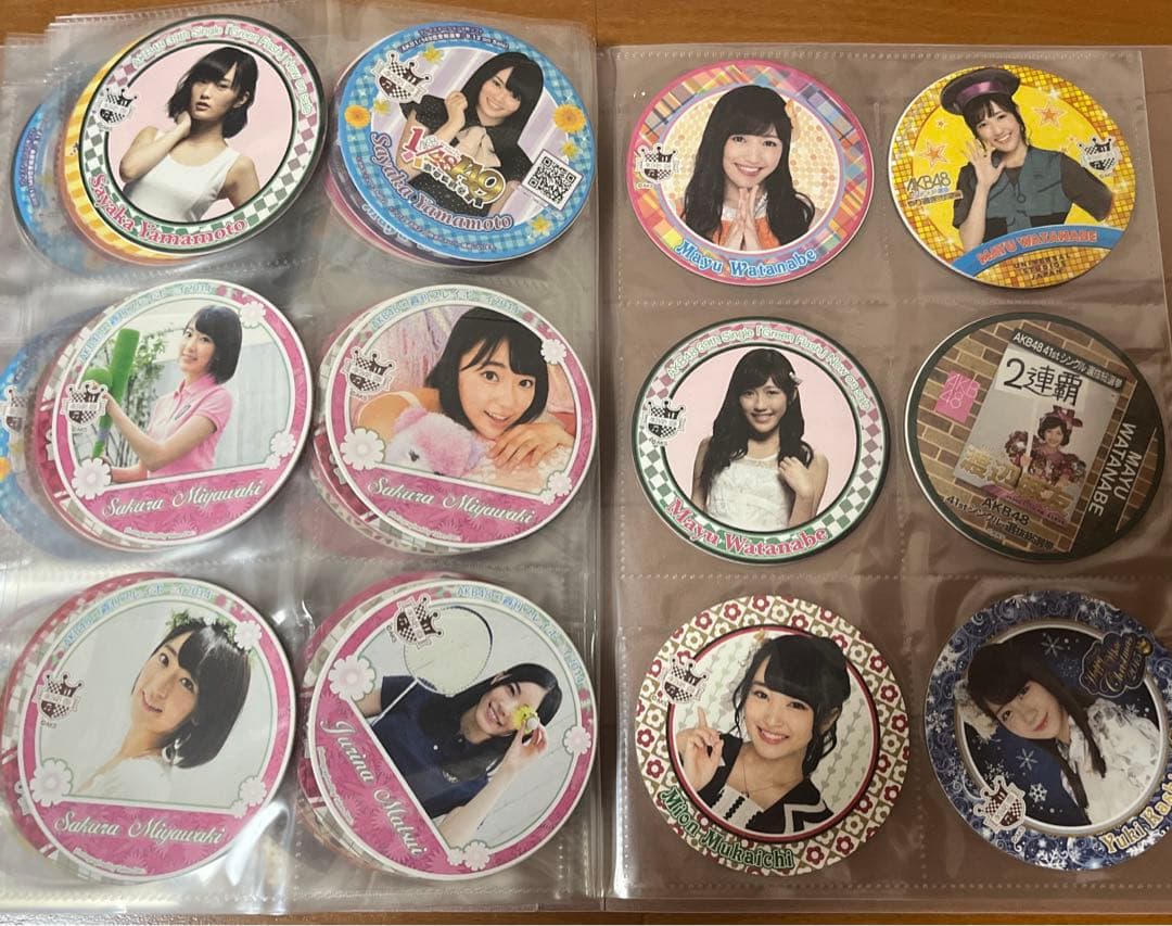 AKB48コースターまとめ 大島優子、渡辺麻友、山本彩、宮脇咲良等