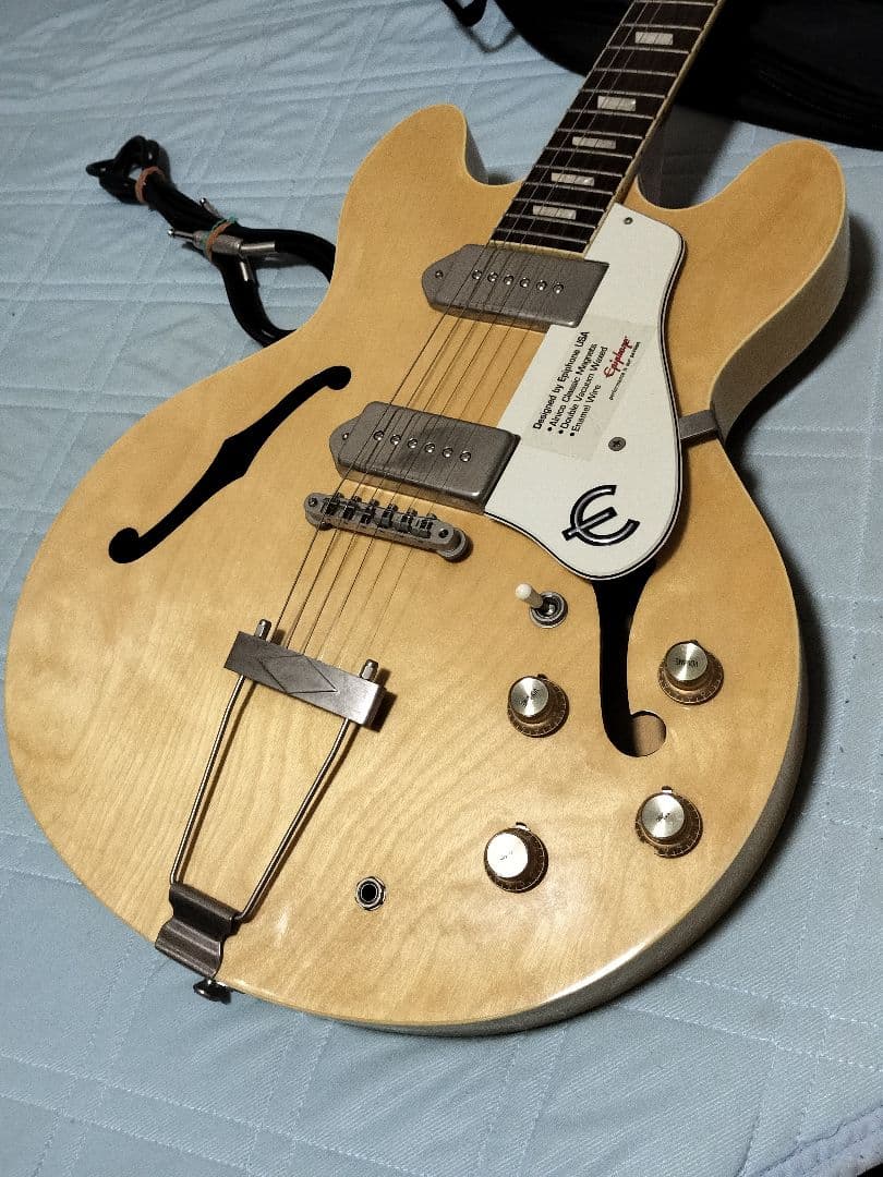 Epiphone エピフォン CASINO カジノ ナチュラル フルアコ