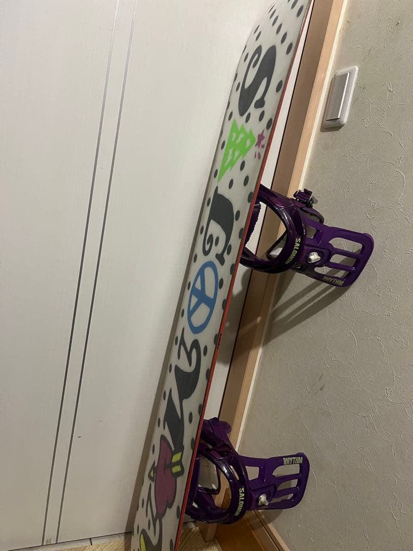 軽量！上手くなるボード！Salomon TIARA 143cm サロモンバイン