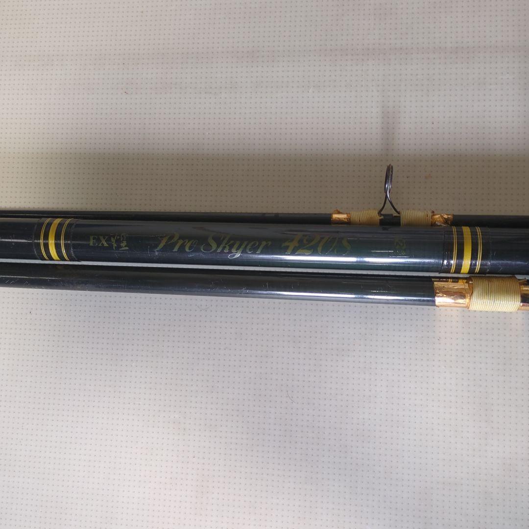 Pro 420S カーボンファイバー 黒金 全長420cm詳しくは画像にて確認！