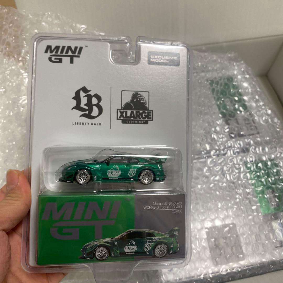 LIBERTY WALK×XLARGE MINI GT 1/64 x10