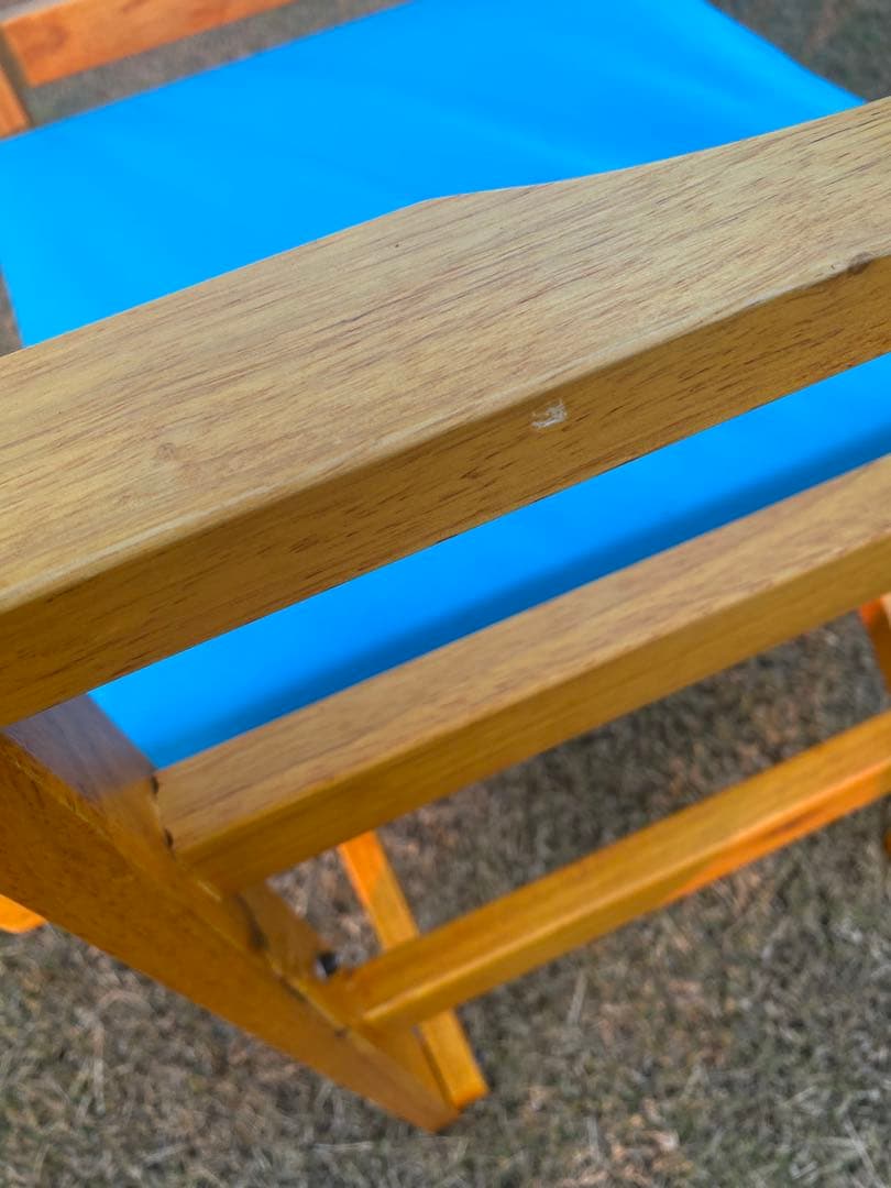 コールマンディレクターズチェアターコイズブルー