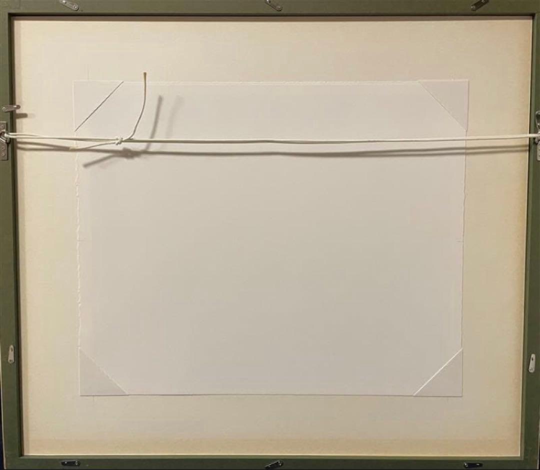 「真作」田渕俊夫「旅の窓からⅧ-Ⅵ橋」銅版画　53/80　1996年