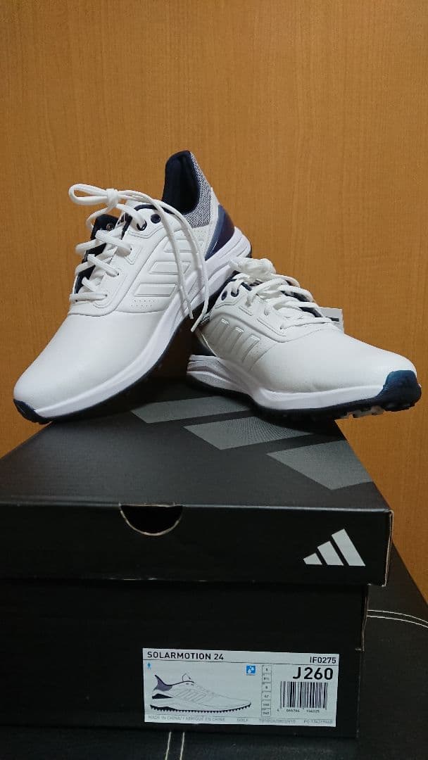【新品】アディダス ゴルフシューズ ソーラーモーション24 26cm