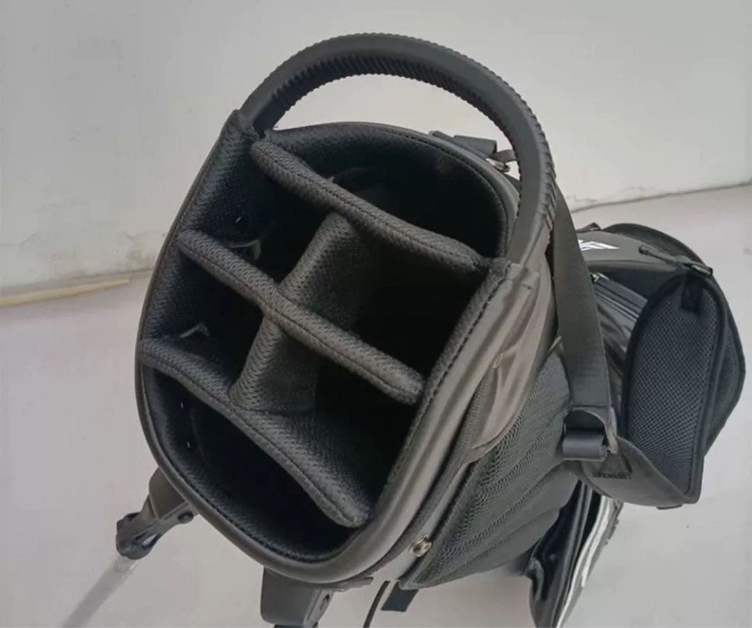 【即発送】PXG キャディバッグ ゴルフバッグ スタンド型 ホワイト 6分割