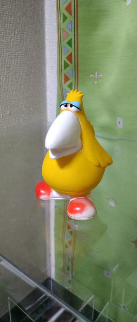 newsレコード　鳥　ソフビ