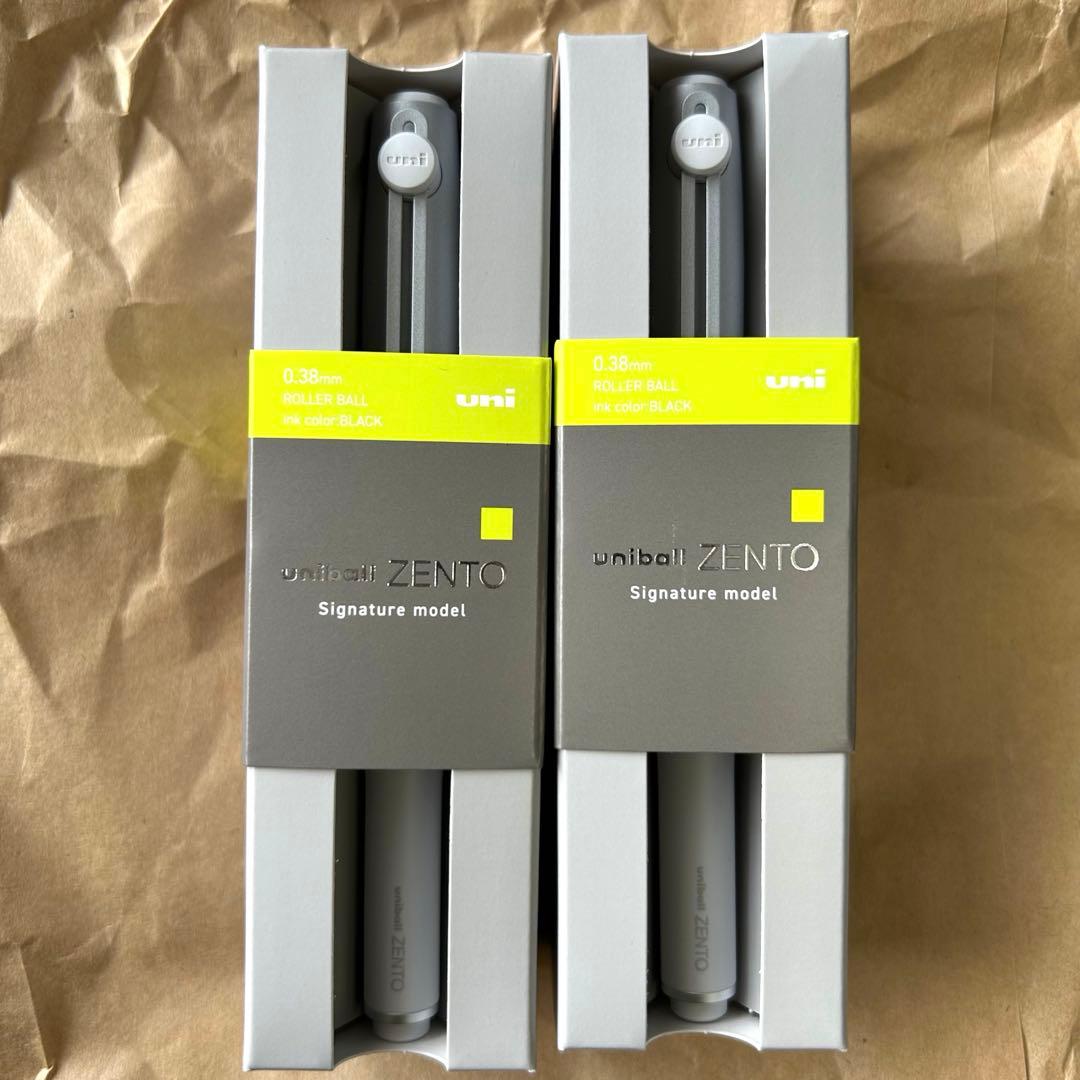 uniball ZENTO ユニボールゼント シグニチャーモデル 0.38 2本
