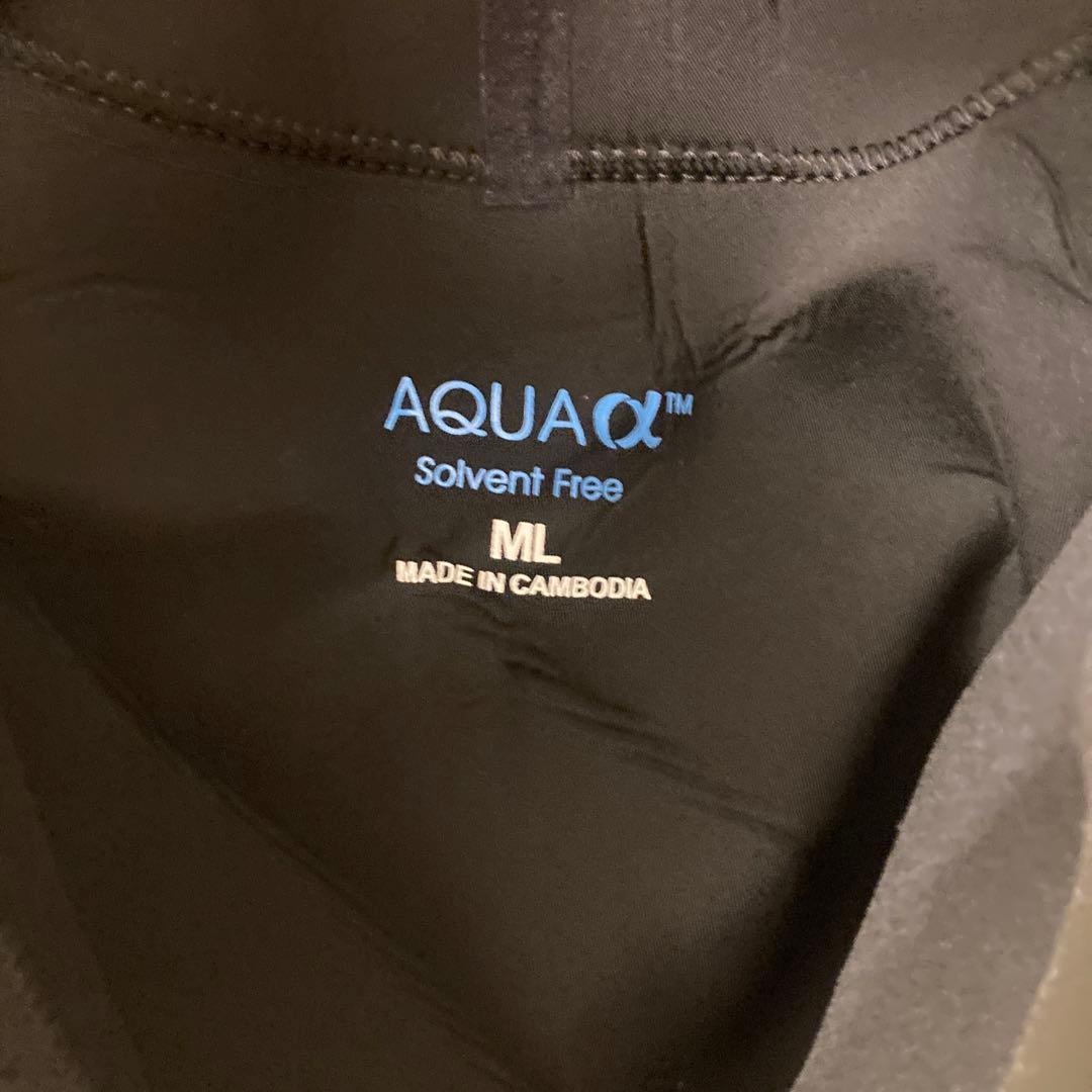 【3点セット】セミドライスーツ、グローブ、ブーツ