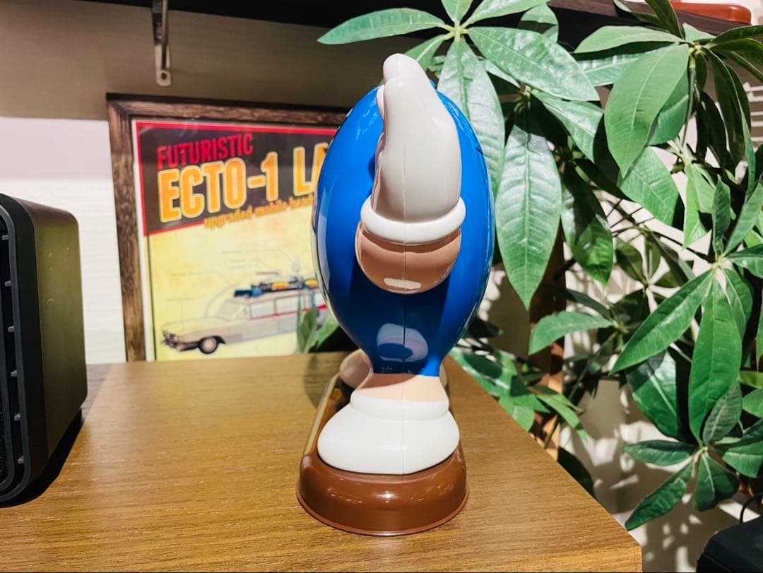 ★超激レア★ M&M's エムアンドエムズ ディスペンサー 青