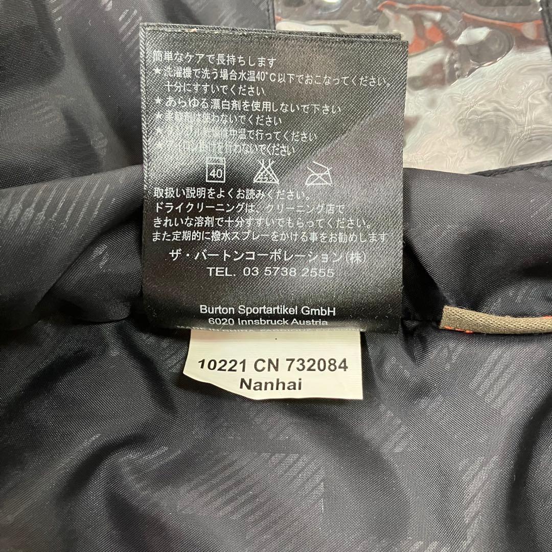 BURTON 総柄 スキーウェア ボードウェア AK GOR-TEX 青系 S