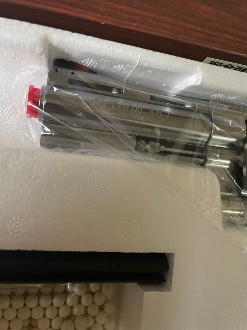 タナカ コルトパイソン 357マグナム 4インチ R-model ステンレス