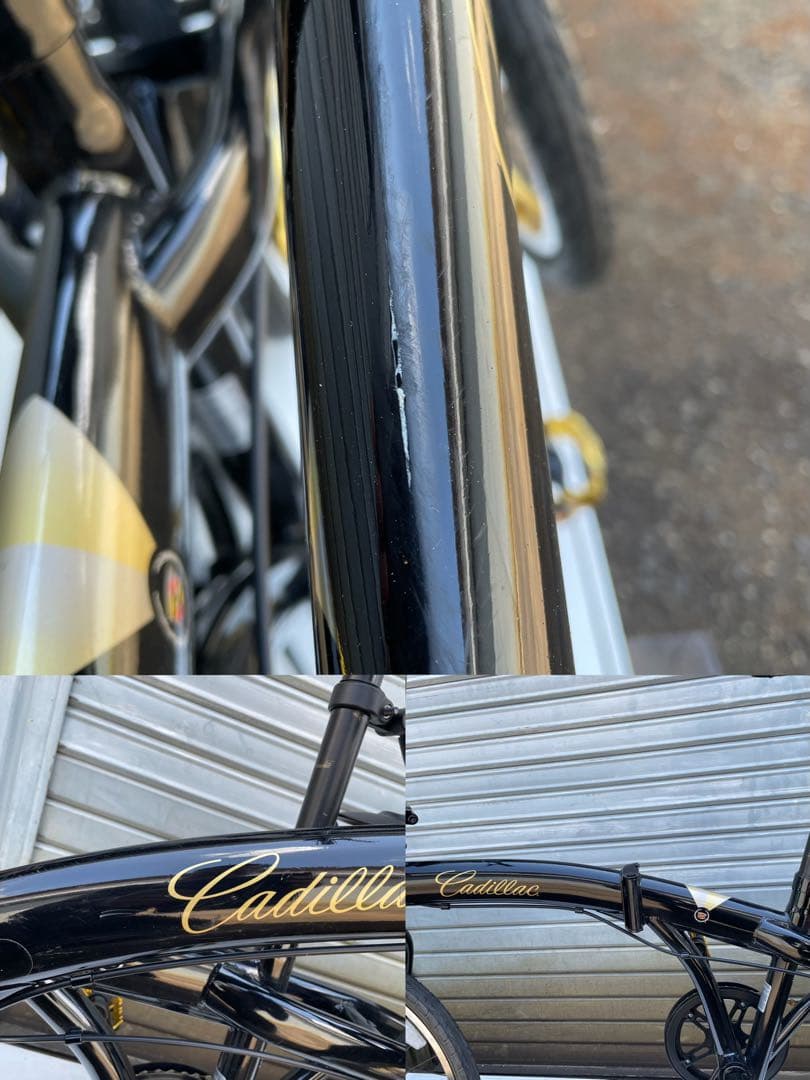 Caltierra 折りたたみ自転車 ブラック　20インチ