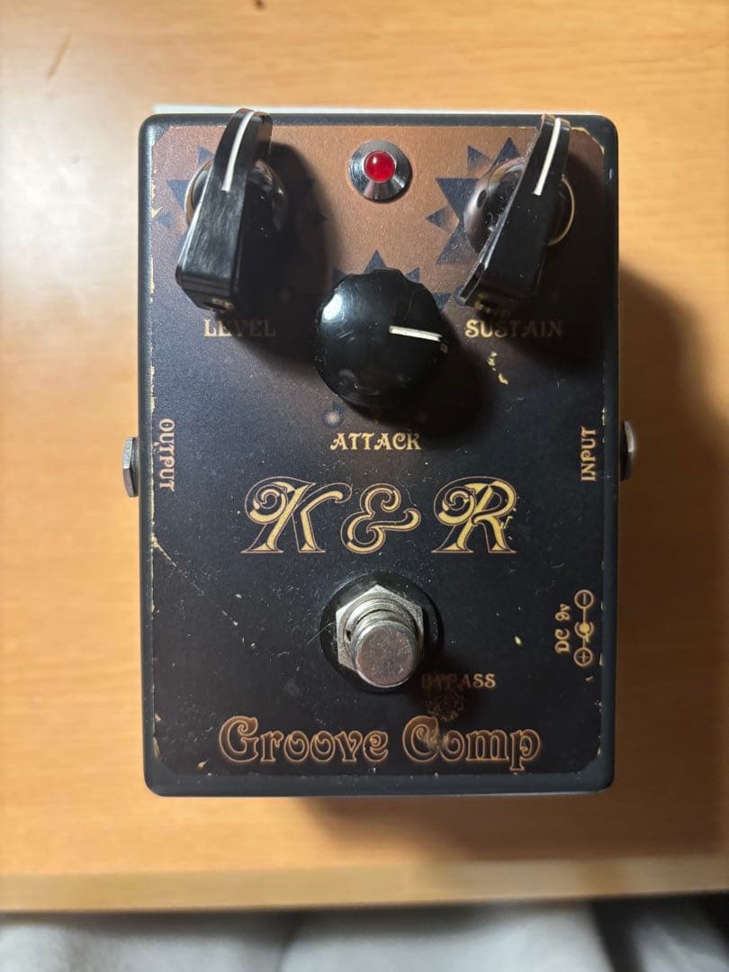 (希少)K&R Groove Comp コンプレッサーペダル