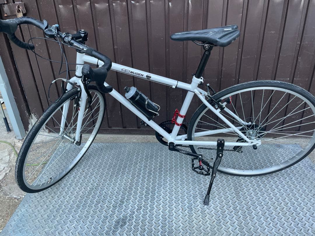 【大阪市引き取り限定】MUGEN シティサイクル ホワイト中古