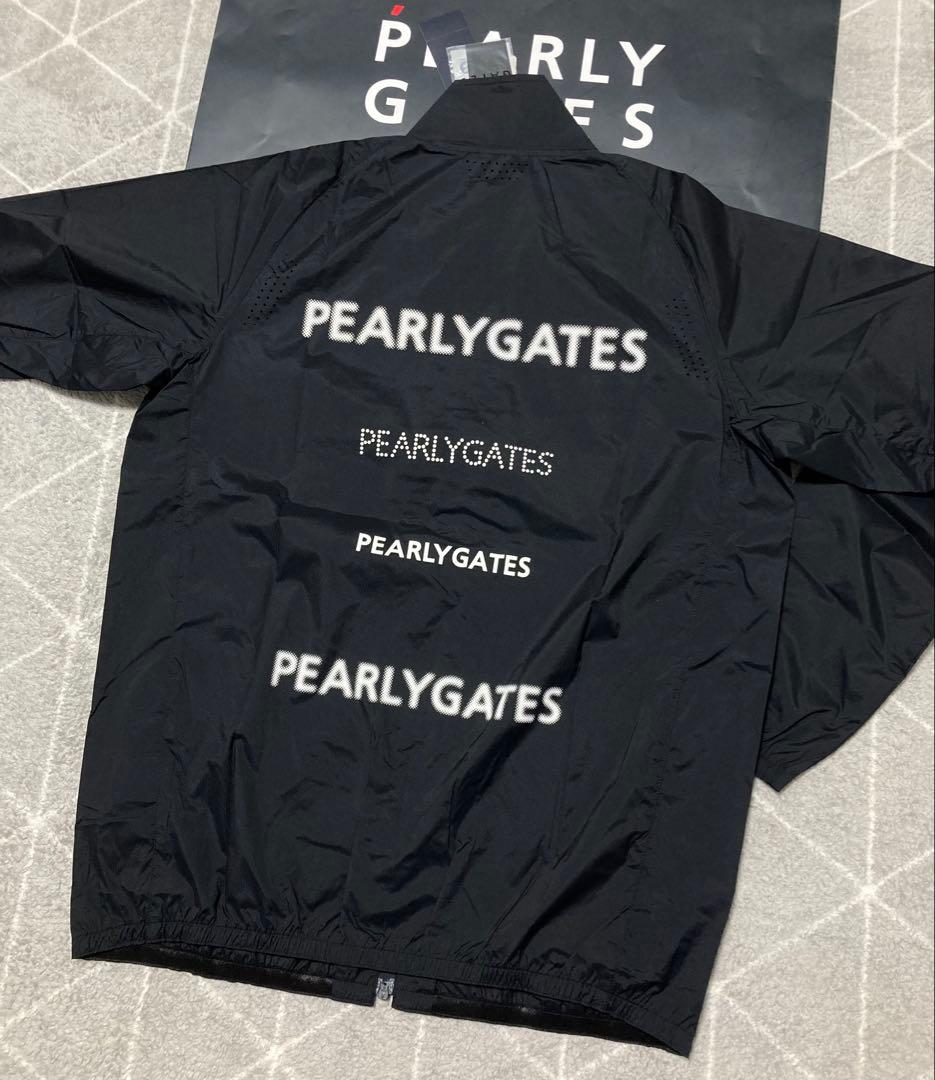 新品 パーリーゲイツ FLEX-IEDストレッチフルジップブルゾン(7)3L/紺