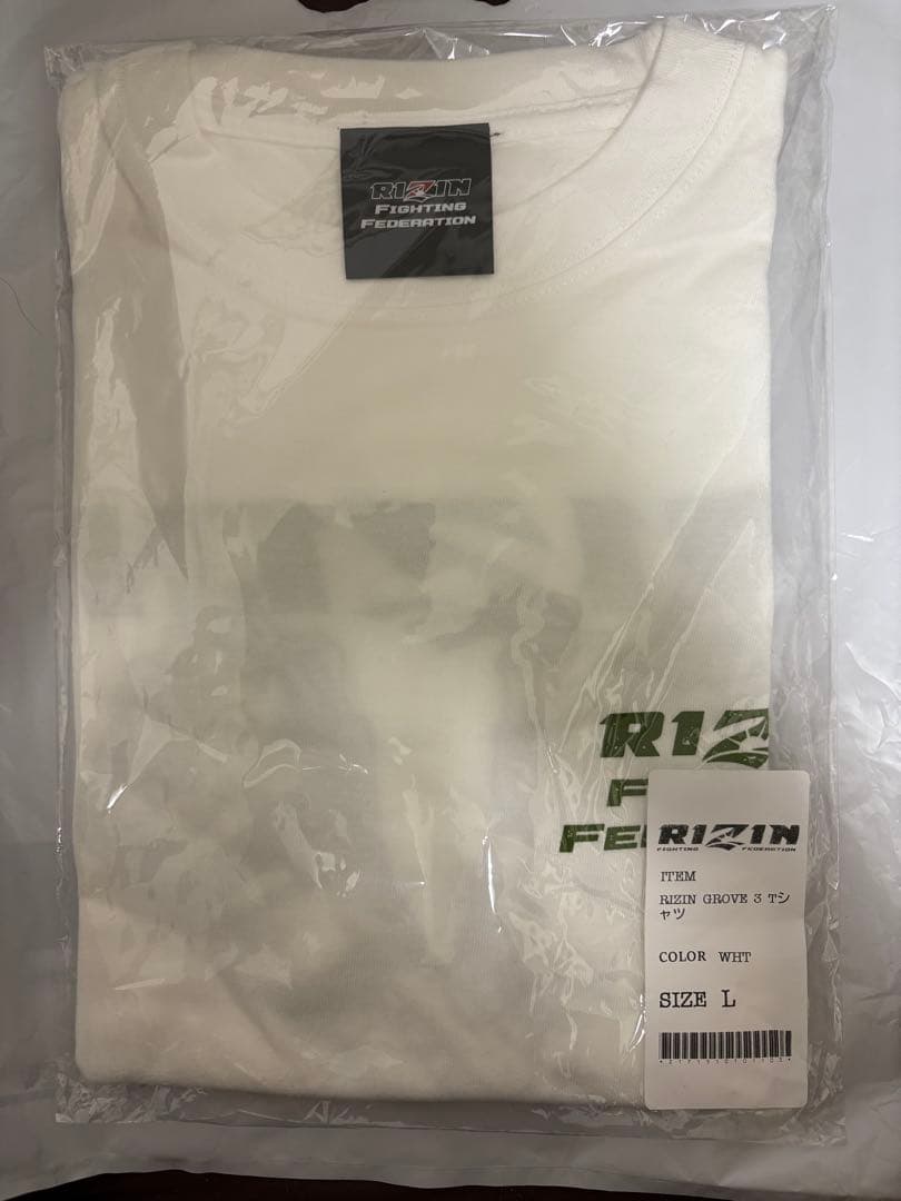 RIZIN GLOVE 3 Tシャツ　グローブTシャツ　完売商品　Lサイズ