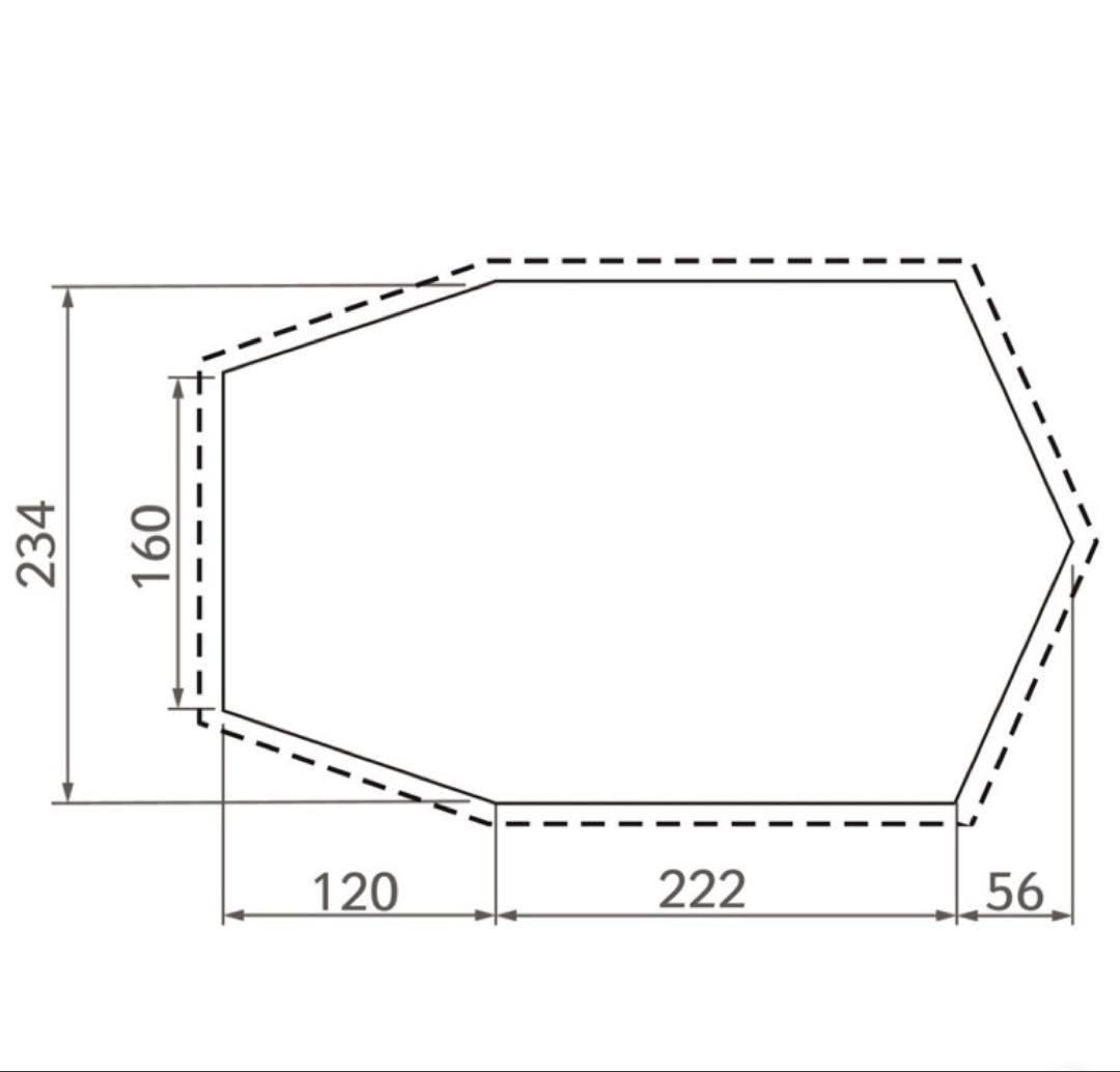 VAUDE ファウデ カンポ グランデ XT 4P グランドシート付き