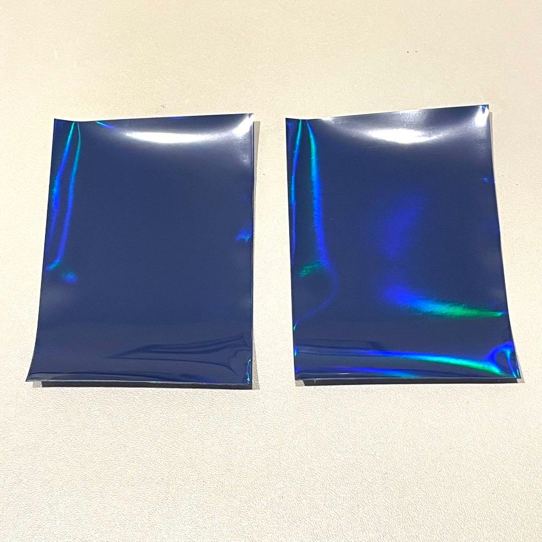 旧公式スリーブ　青　ブルー