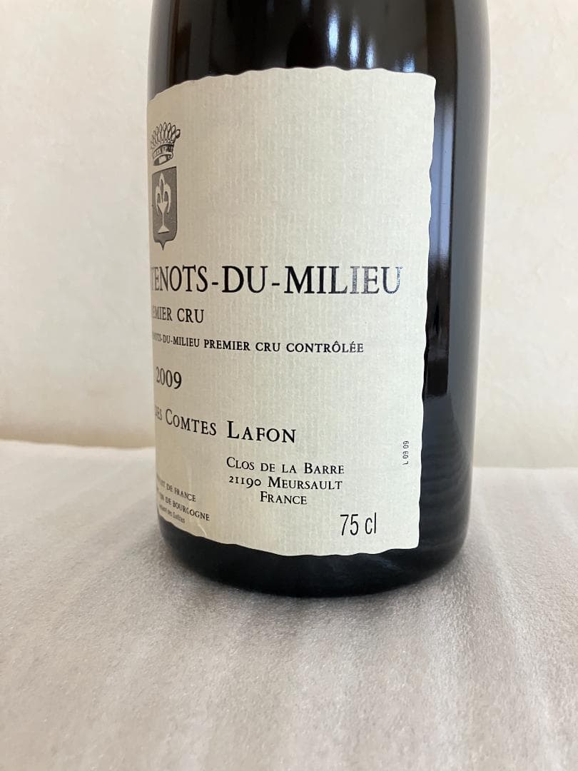 コントラフォン ヴォルネイ　サントノ　デュ　ミリュ　2009