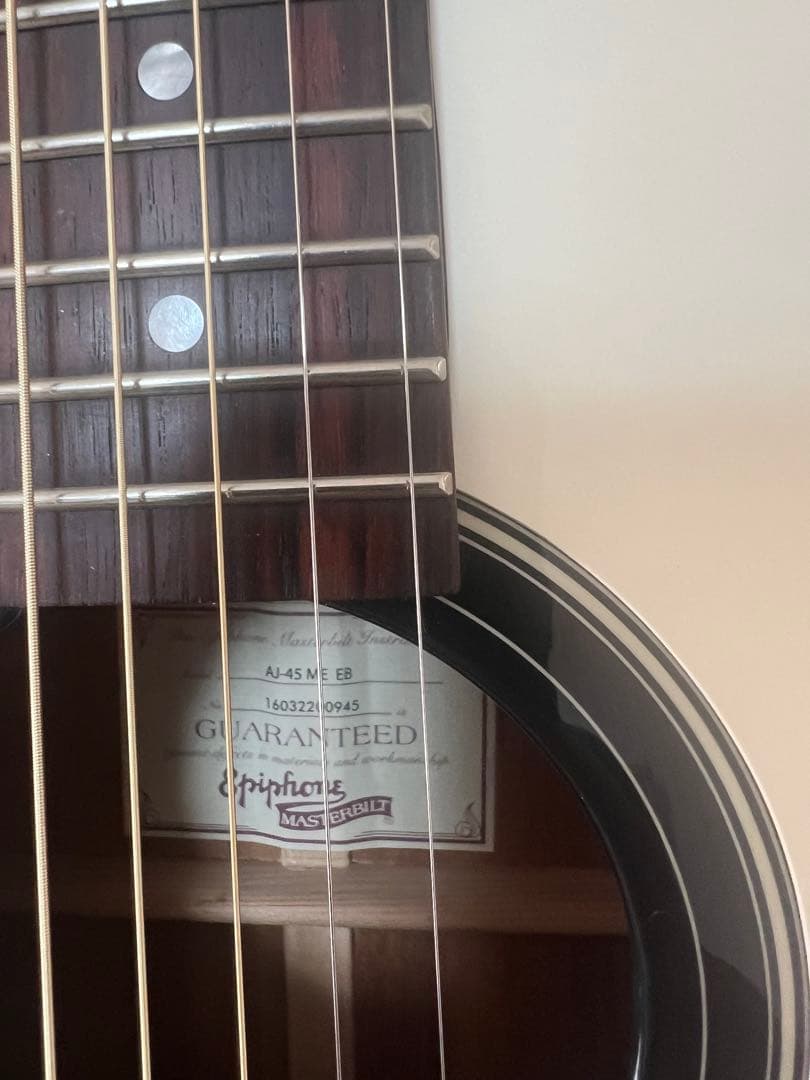 Epiphone マスタービルド　AJ-45 ME /EBギブソンケース付