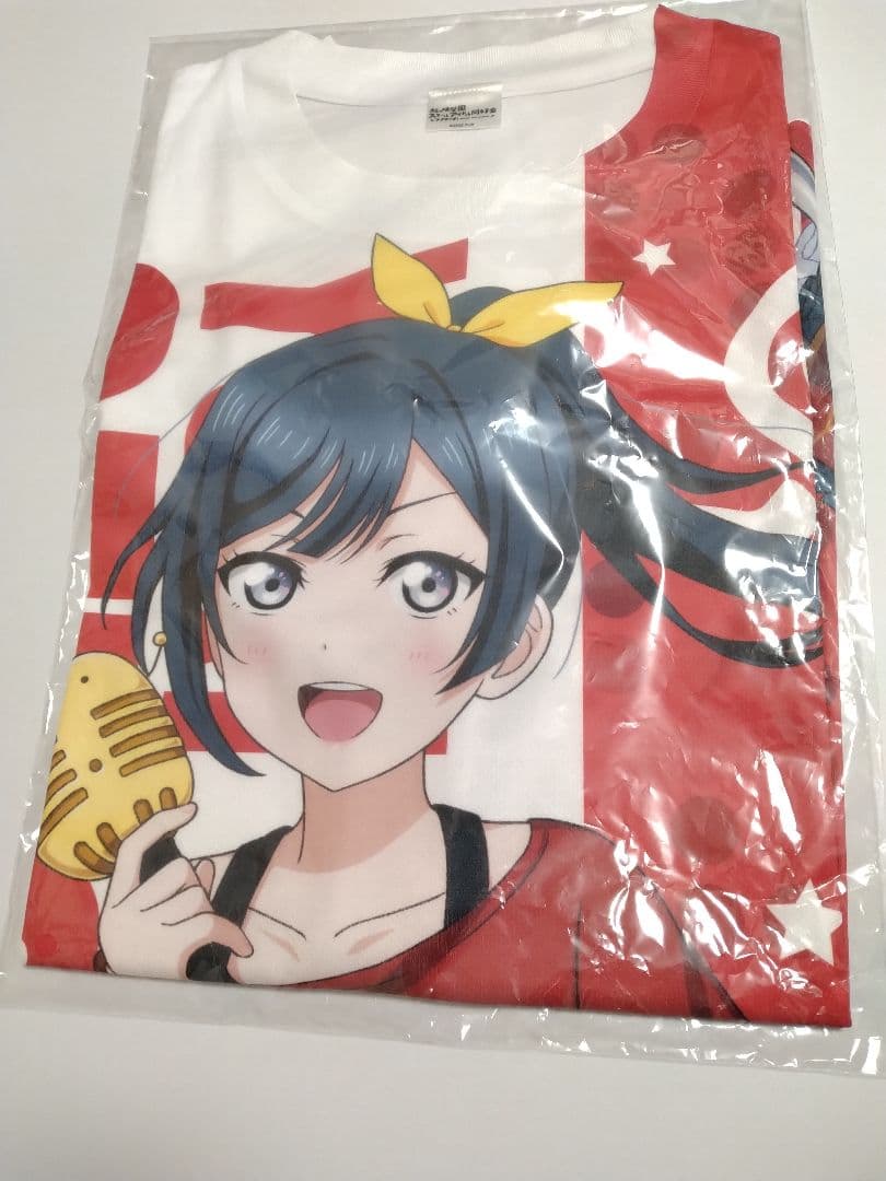 虹ヶ咲学園 優木せつ菜 フルグラフィックTシャツ ODAIBAゲーマーズ3周年