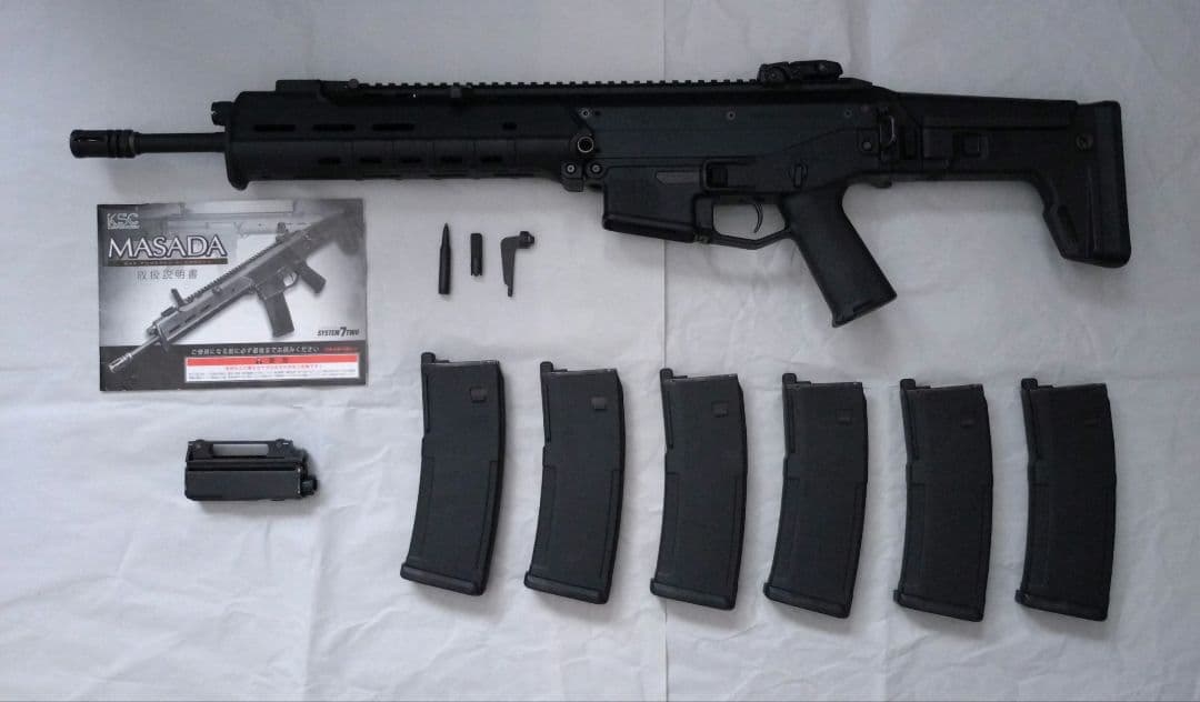 KSC MASADA GBB マガジン6本付き【送料無料】最終値引