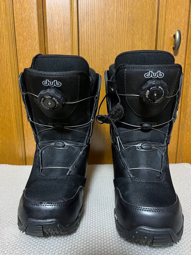 美品　DUB BOAスノーボードブーツ US 6 24cmブラック