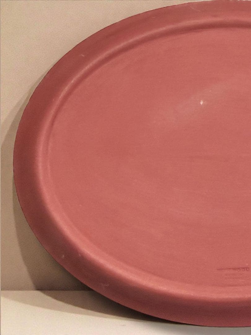 #ウェッジウッド クリムゾン ジャスパー 限定 オーバルプレート　S-3