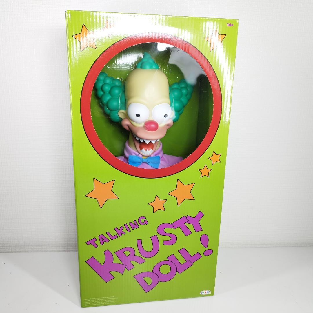 シンプソンズ トーキングドール 新品 KRUSTY クラスティ JAK IZ6Z