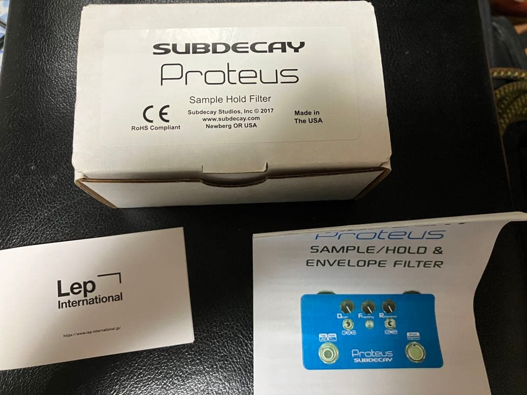 Proteus SUBDECAY アナログサンプルホールドフィルター