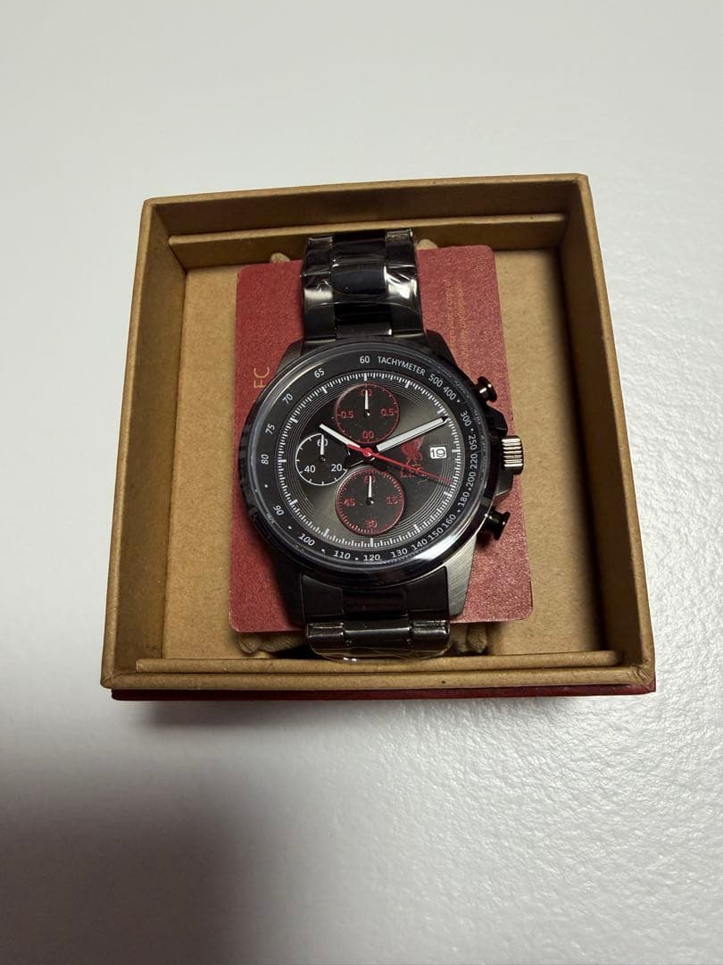 リバプール メタル クロノグラフ ウォッチ 時計 リヴァプールLiverpool