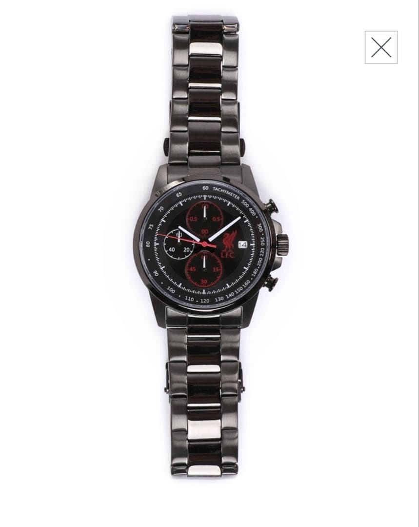 リバプール メタル クロノグラフ ウォッチ 時計 リヴァプールLiverpool