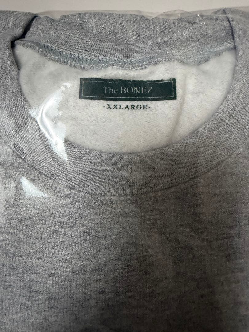 The BONEZ トレーナー グレー　( RIZE jesse JSF