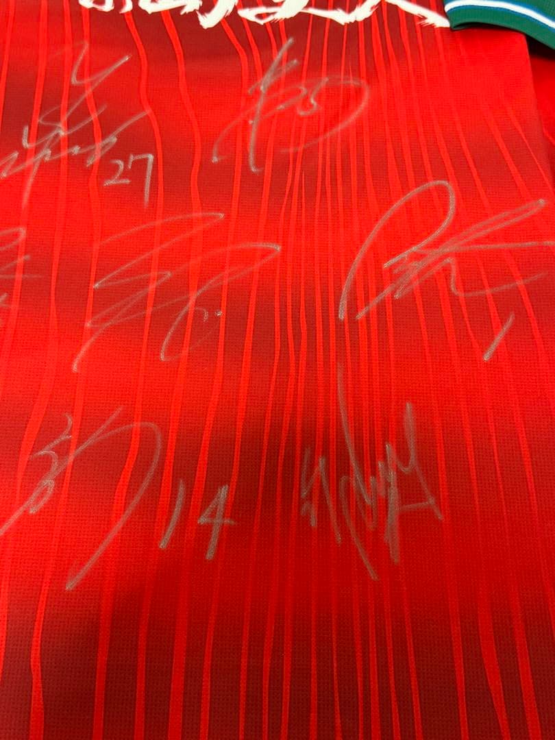 【鑑定書有り】鹿児島ユナイテッドFC 直筆サイン サッカー ユニフォーム