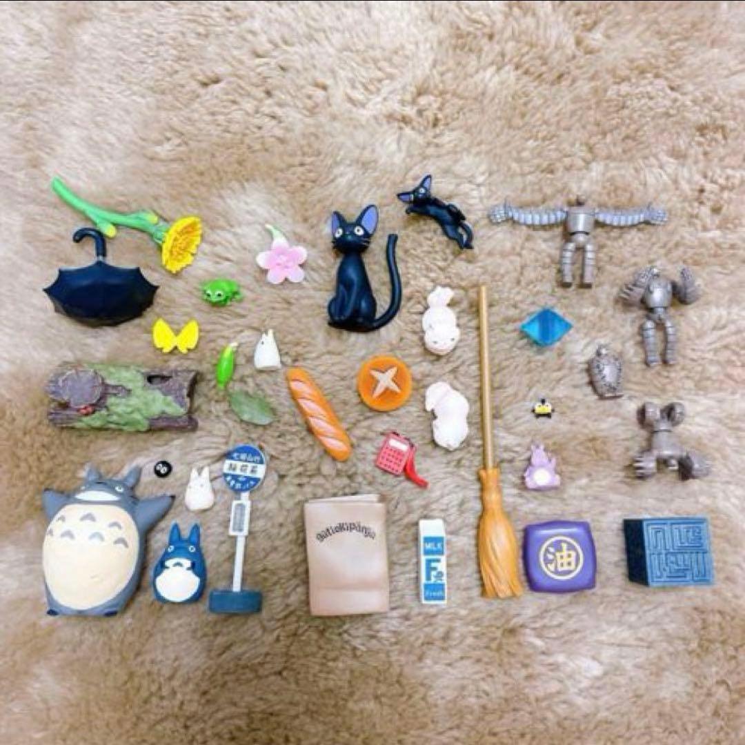 ジブリ フィギュア ミニチュア 置き物 トトロ ジジ 坊ネズミ ラピュタ